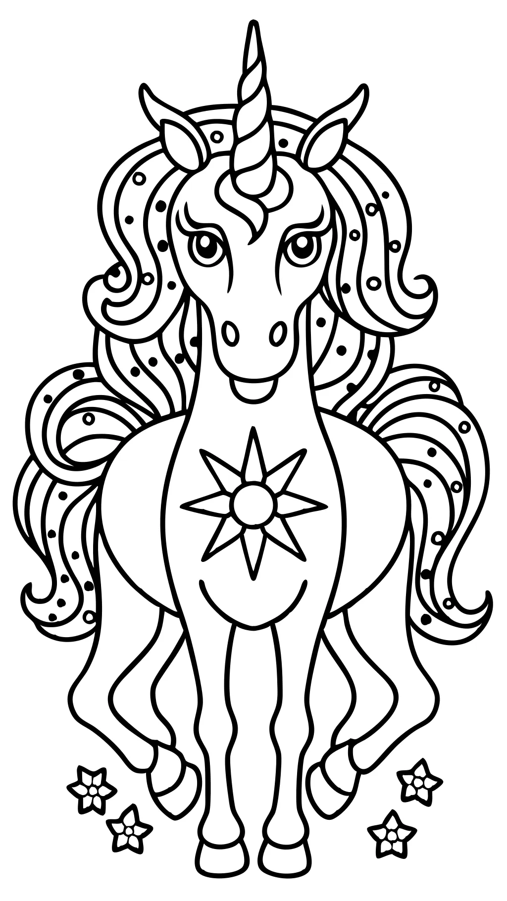 coloring pages of unicorns for adults